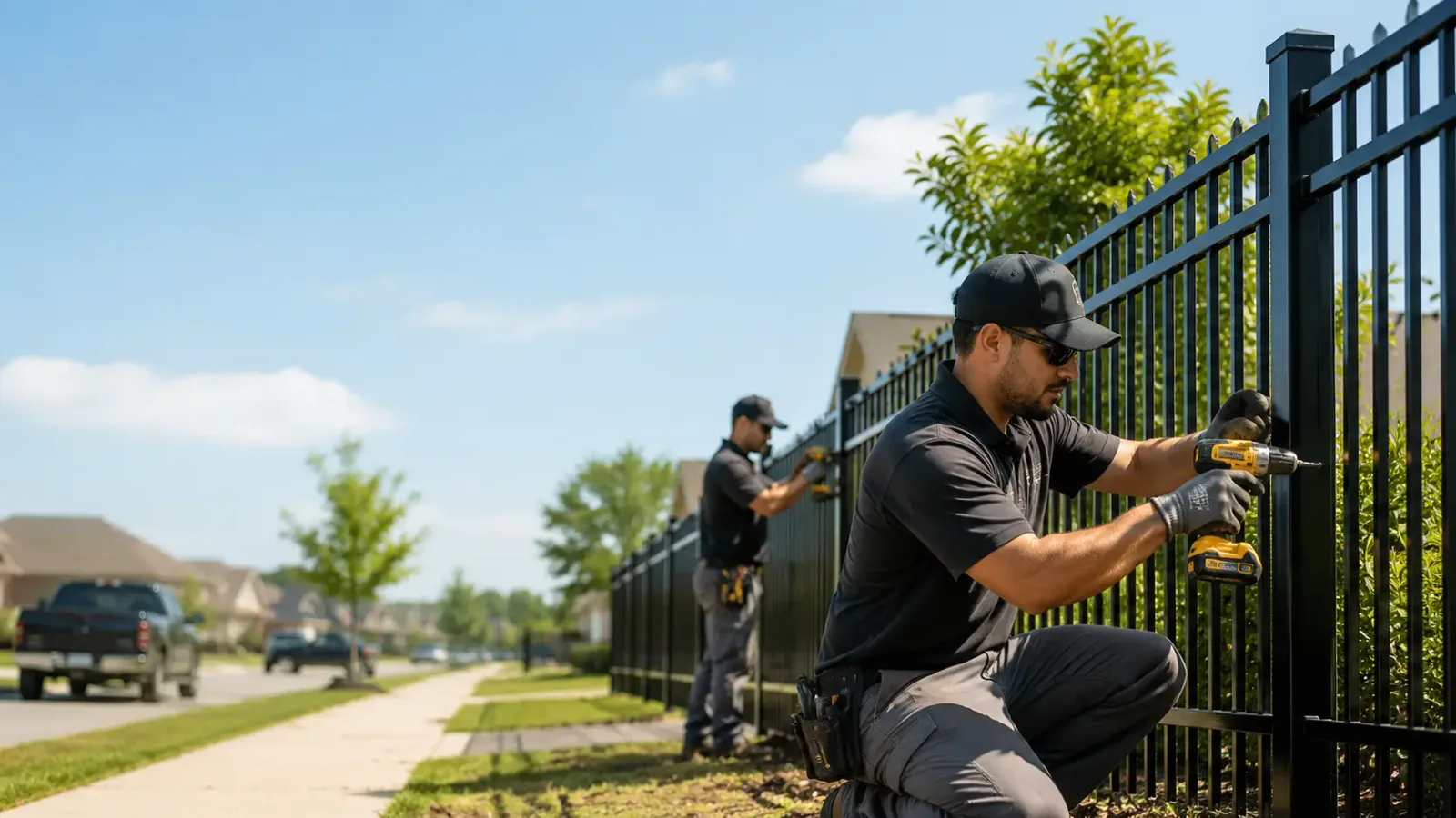 Metal Fence Installation in Rehoboth Beach, DE
